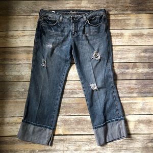 Mavi Jeans Cropped Distressed sz 32